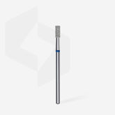 Diamond nail drill bit cylinder blue EXPERT head diameter 2,5 mm / working part 6 mm